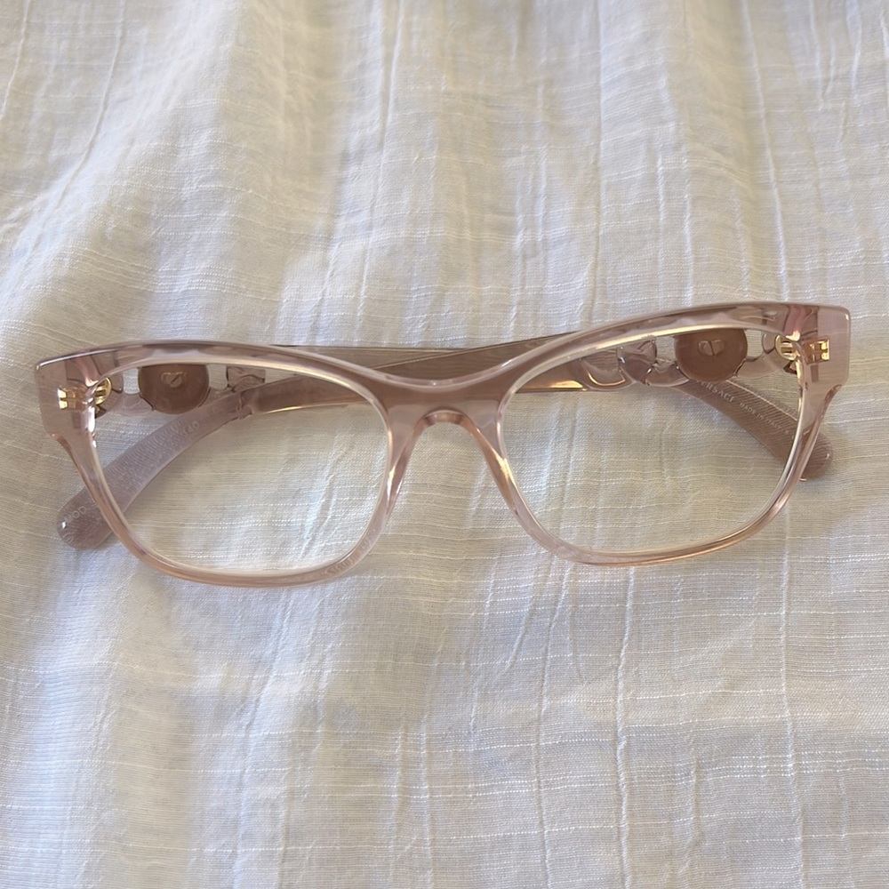 Versace Glasses New Cat Eye Pink